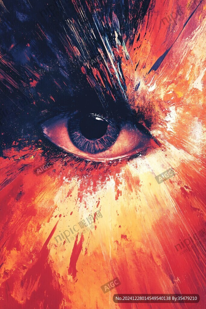 表现主义眼睛画