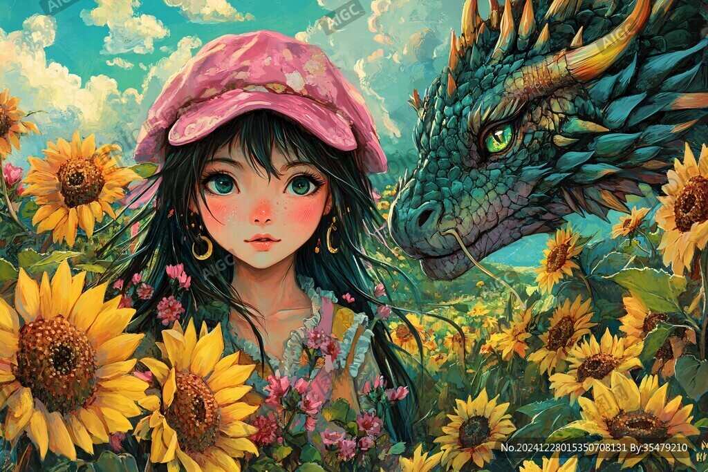 数字油画插画设计