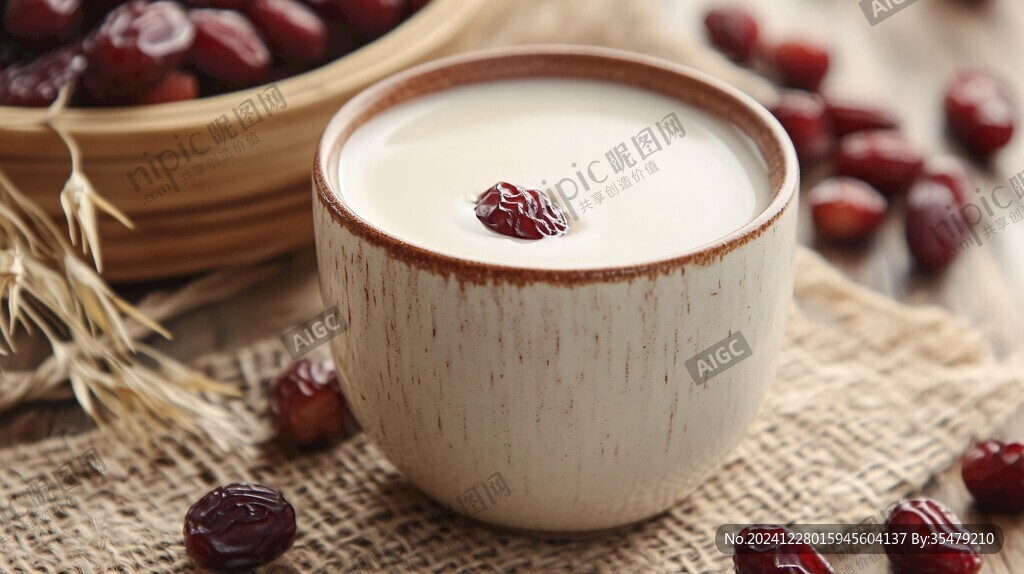 红枣豆浆