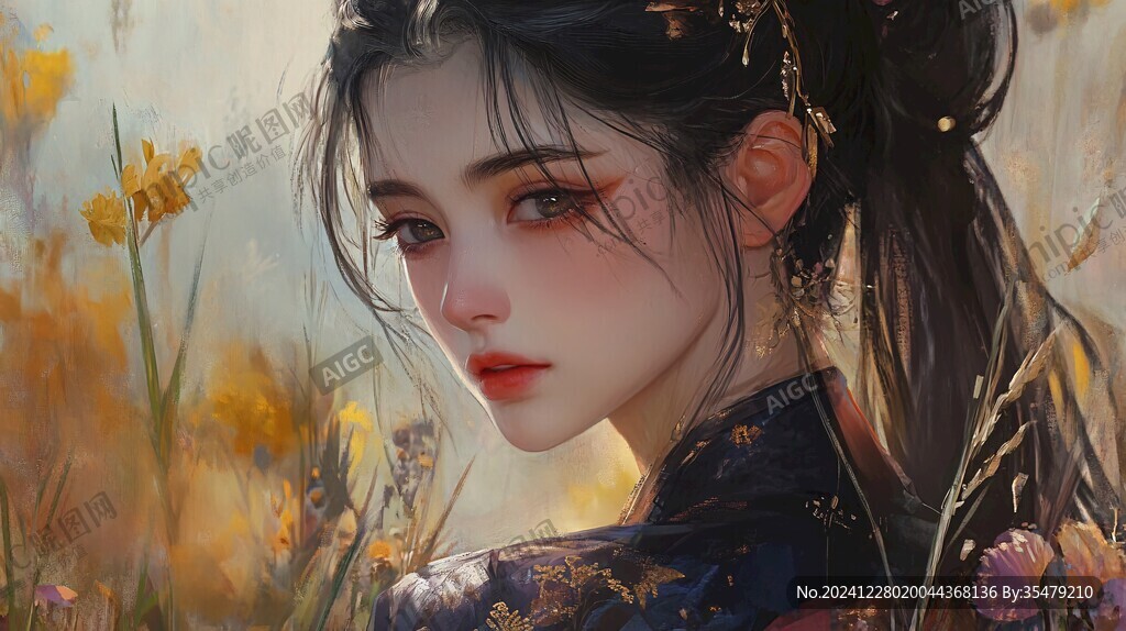 板绘人像