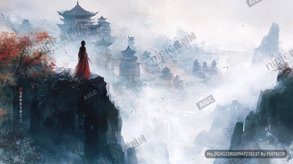 古风仙境天上宫阙