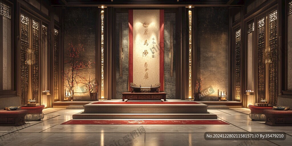 古代朝堂场景