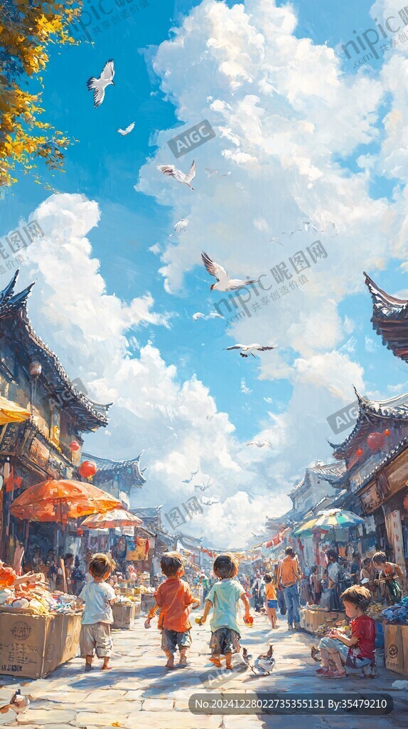 日系场景