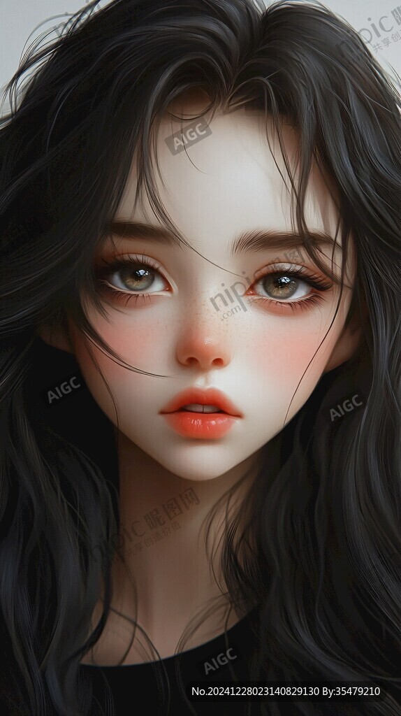 板绘人像