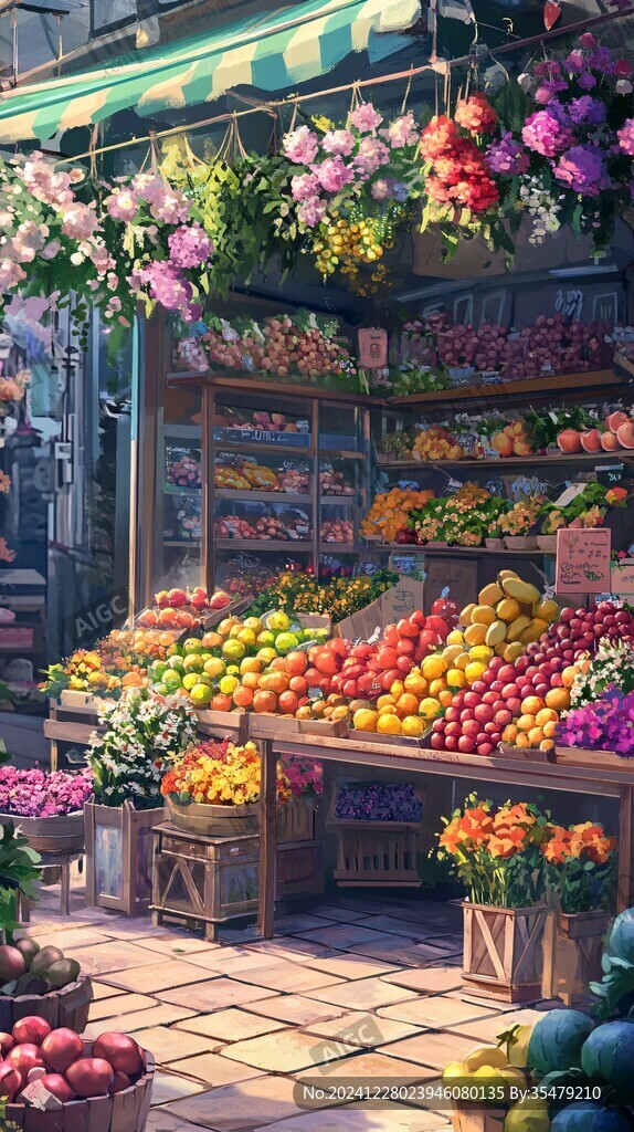 花店水果店