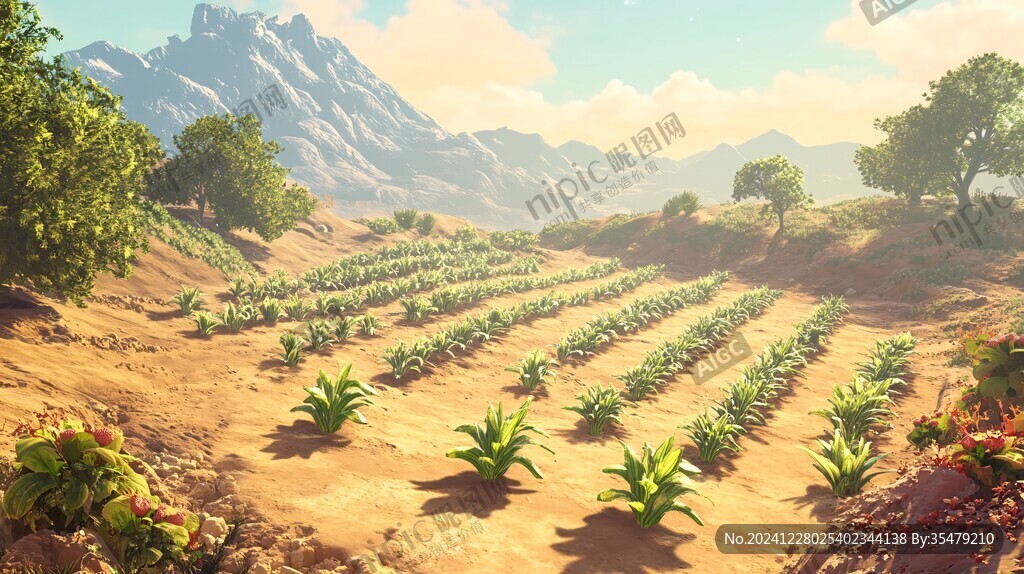 耕种微场景