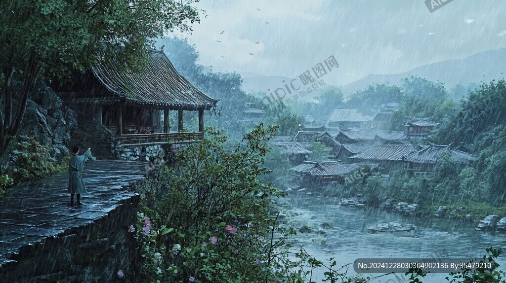 古风动画场景