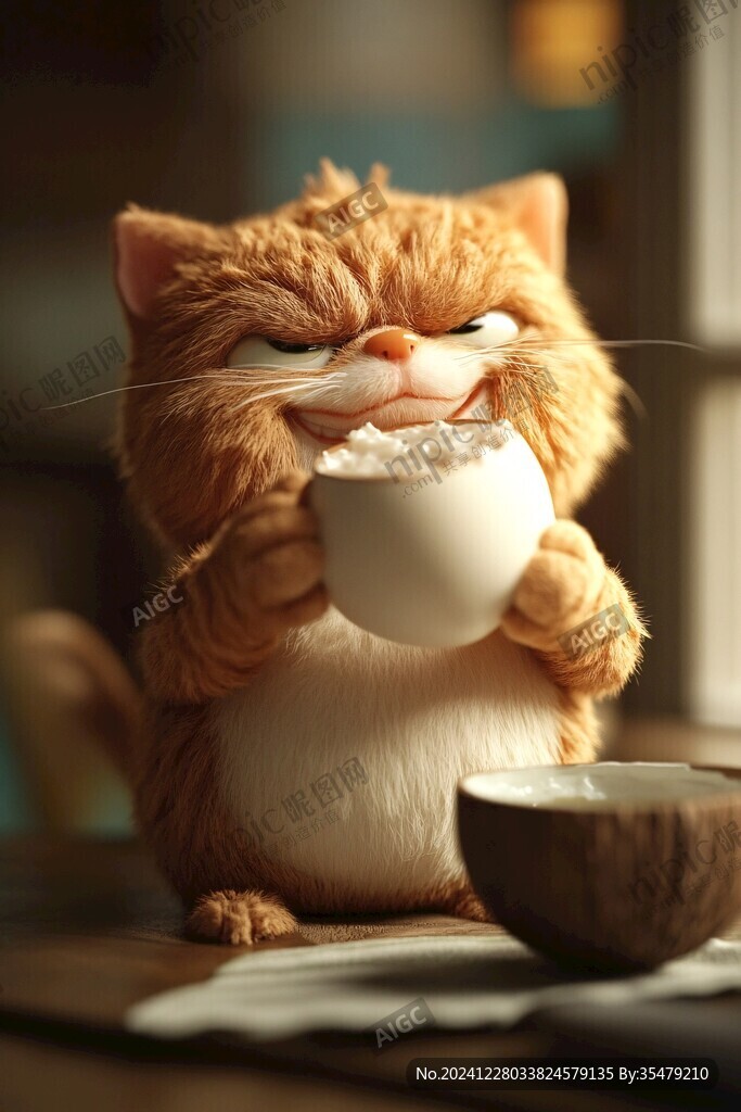 3d卡通猫咪