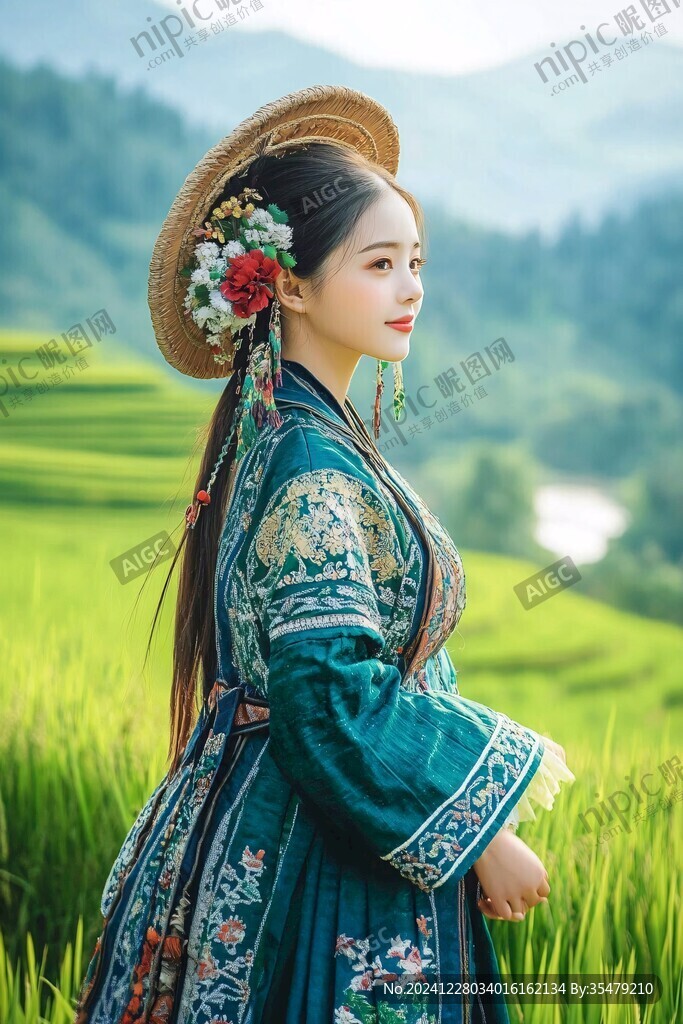 民族风美女