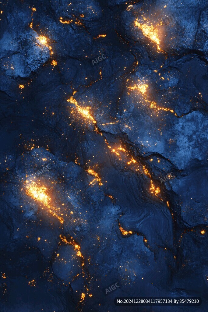 炫酷粗犷矿石裂痕