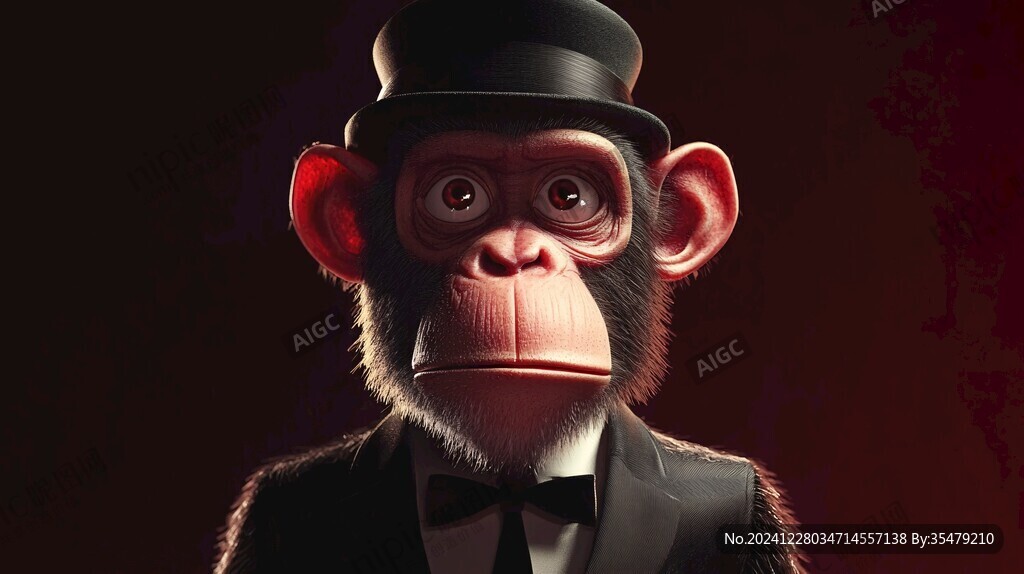 帅气猴先生形象