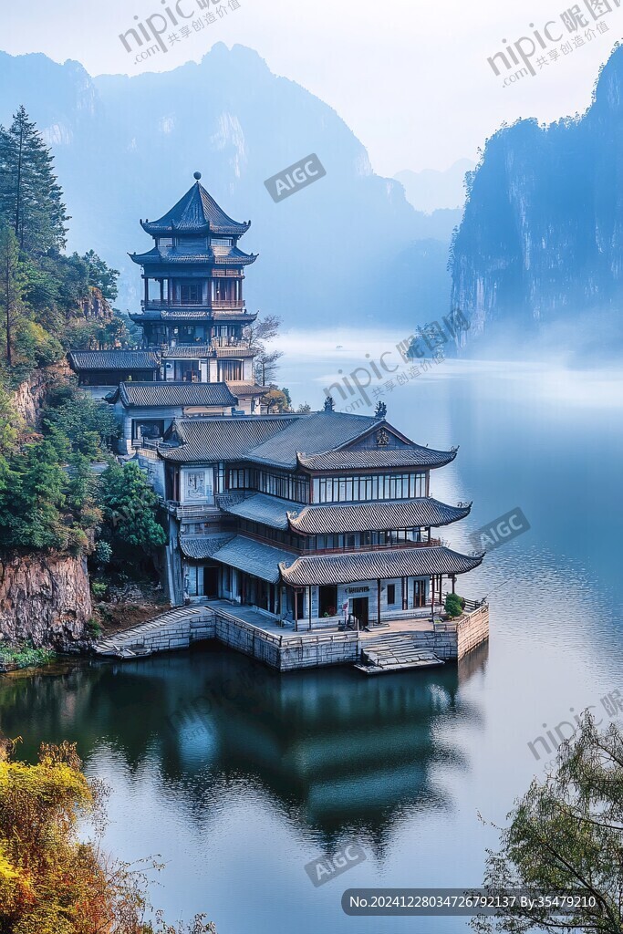 雾中楼阁