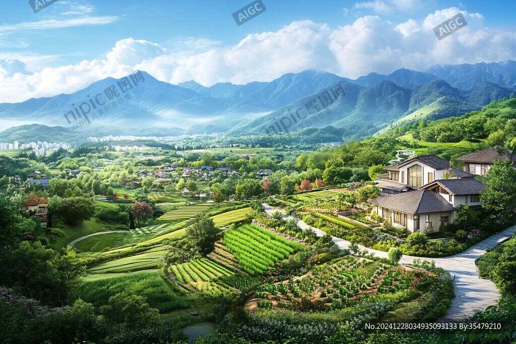 农庄效果图