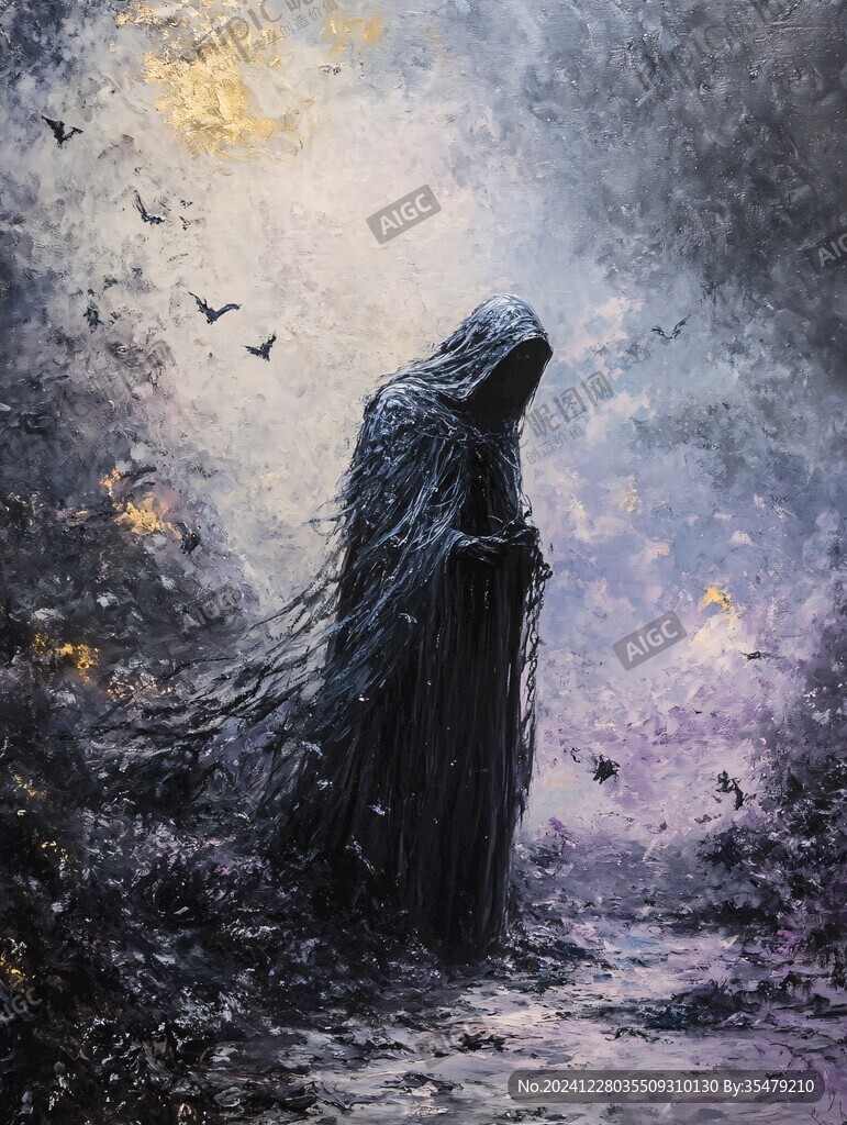 孤独的灵魂插画