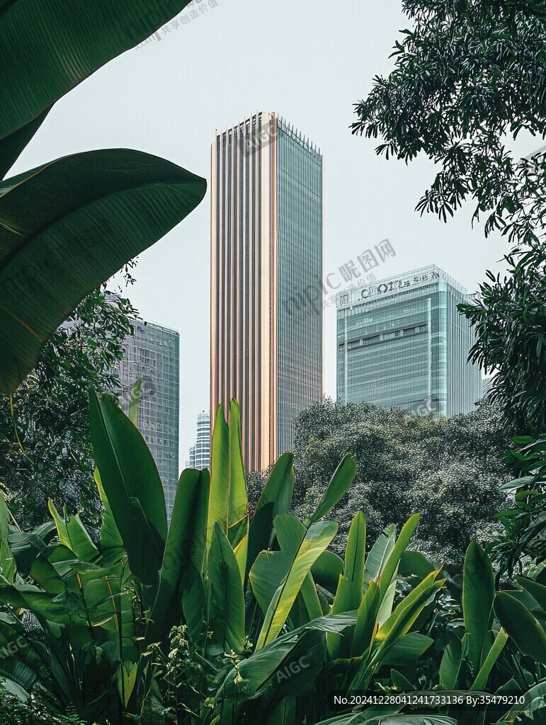 写字楼密林