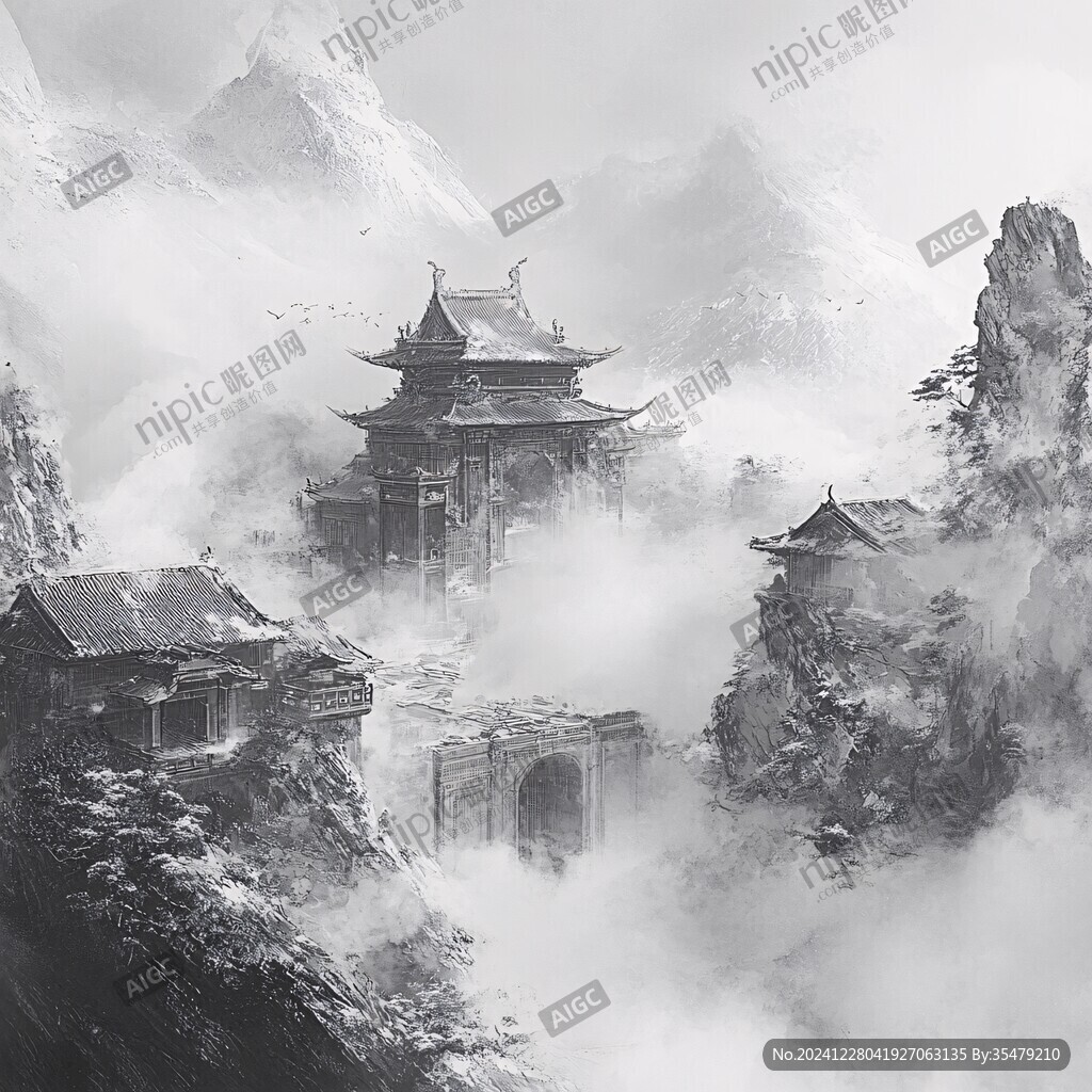 古风仙境天上宫阙