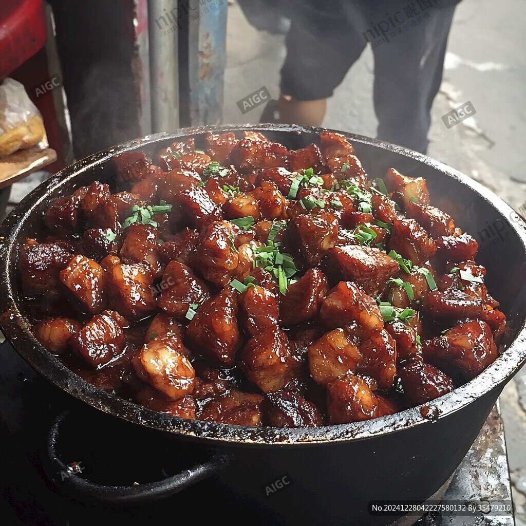 路边的缸缸肉