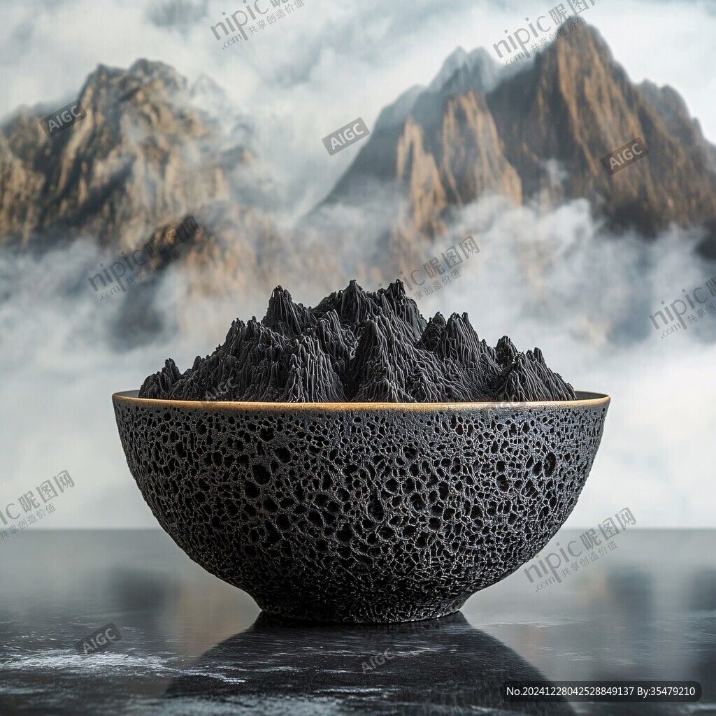 碗中的山水
