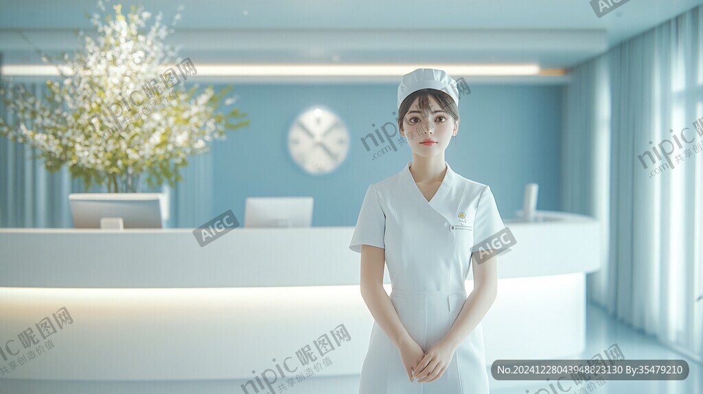 走廊病房护士