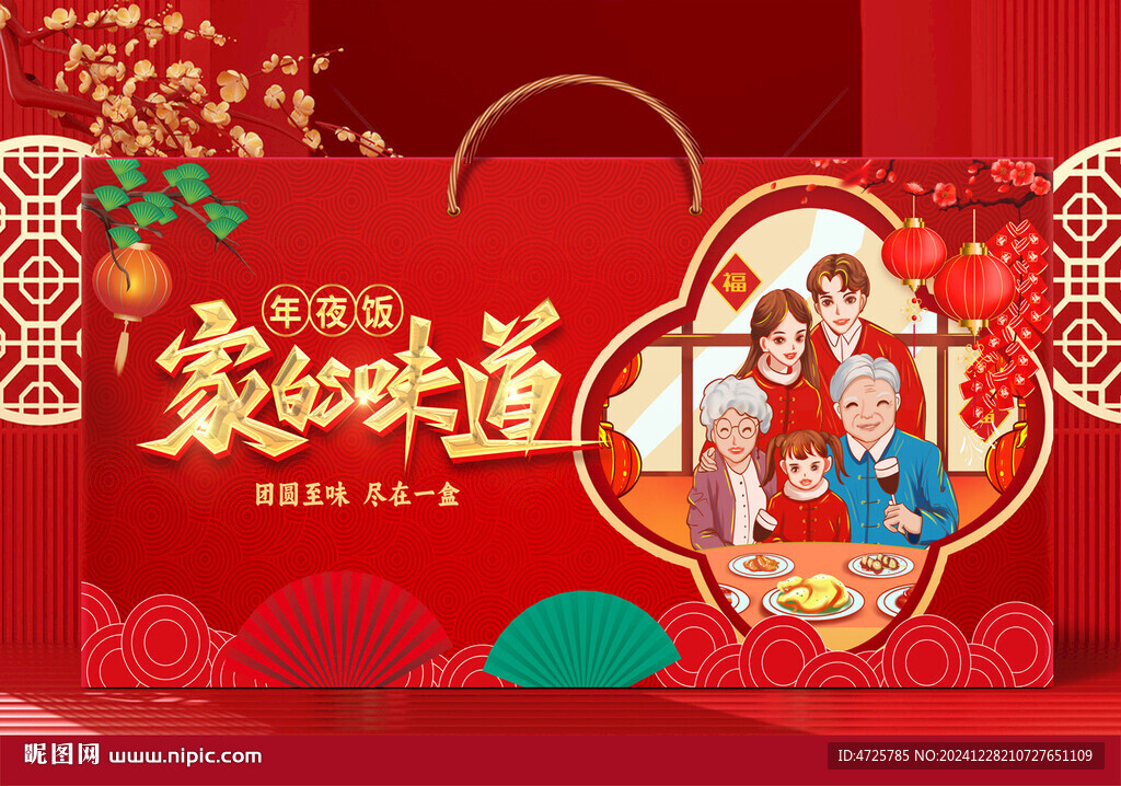 年夜饭包装  下载为展开图