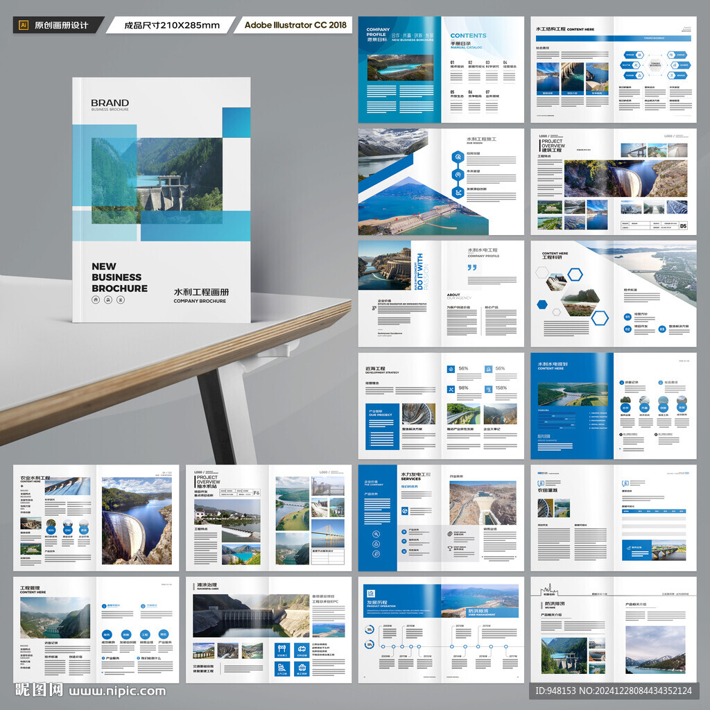 大坝宣传册 