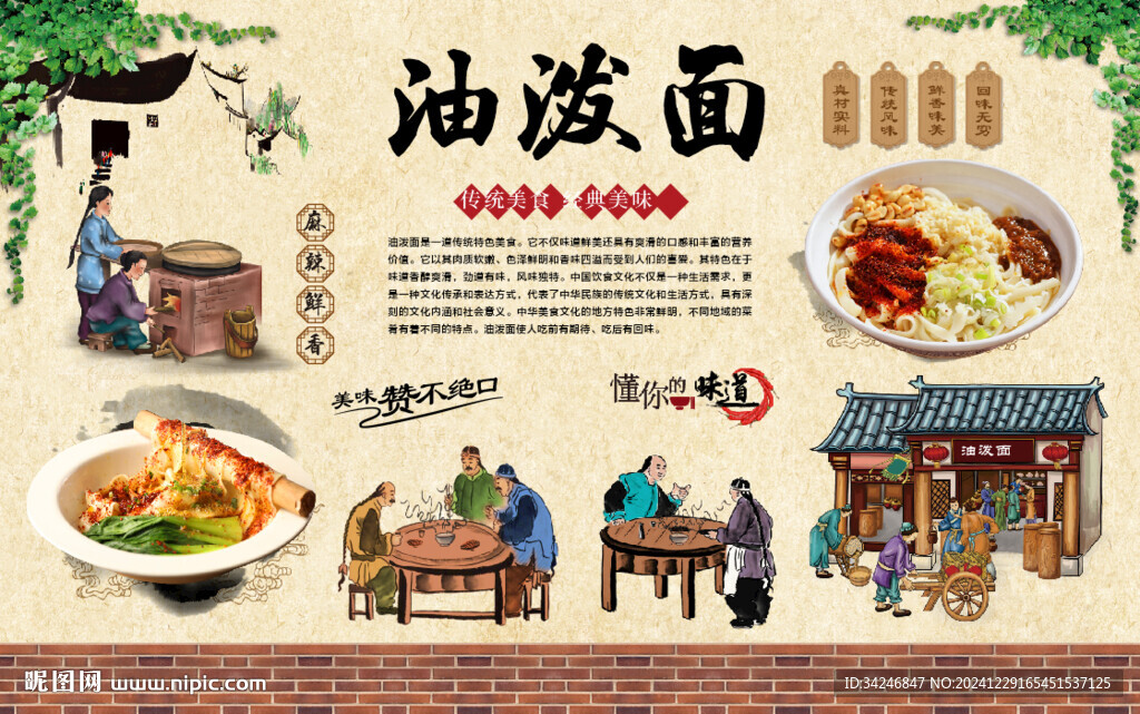 油泼面