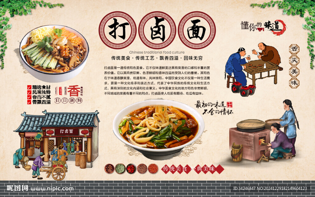 打卤面