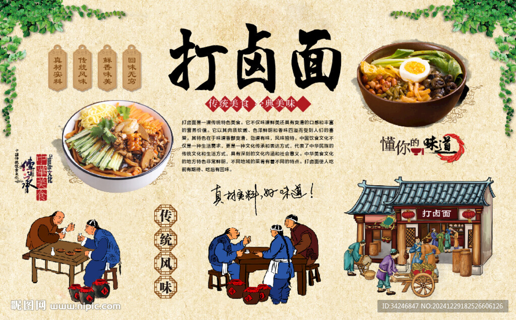 打卤面