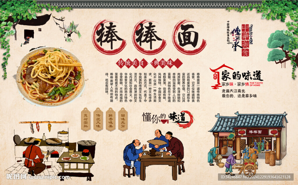 棒棒面
