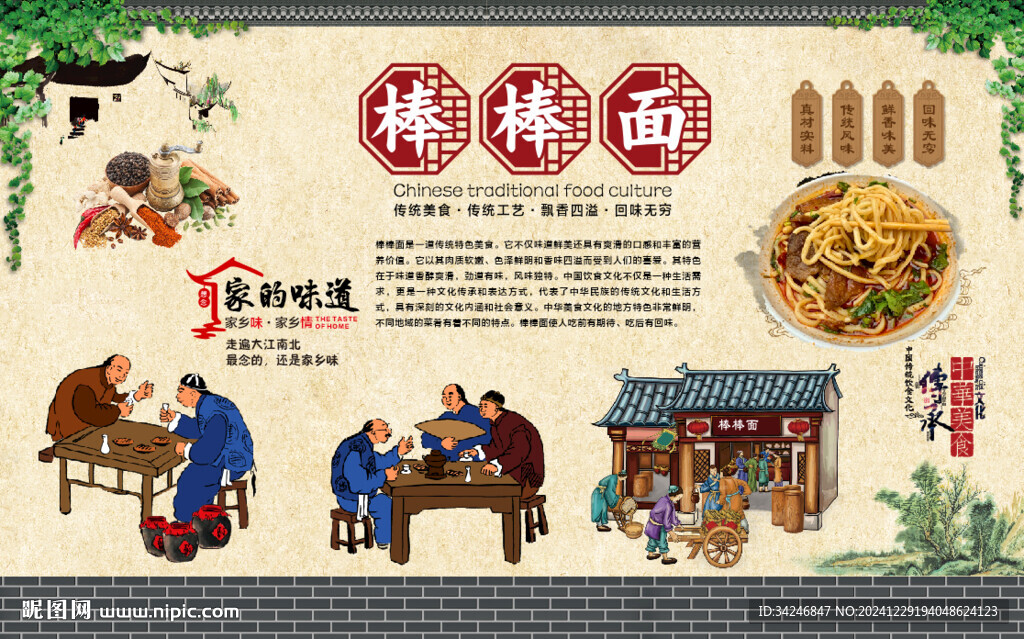 棒棒面