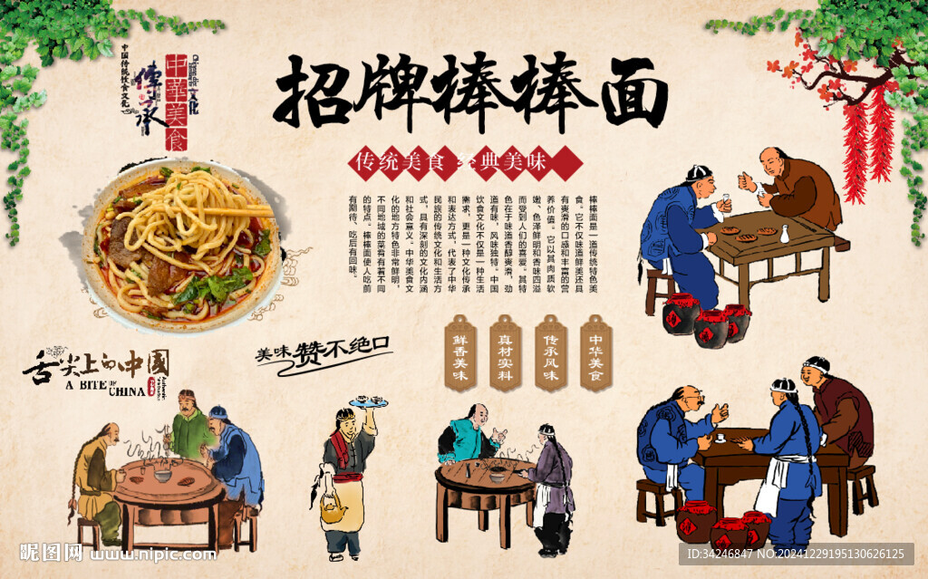 棒棒面