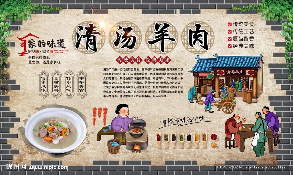 清汤羊肉