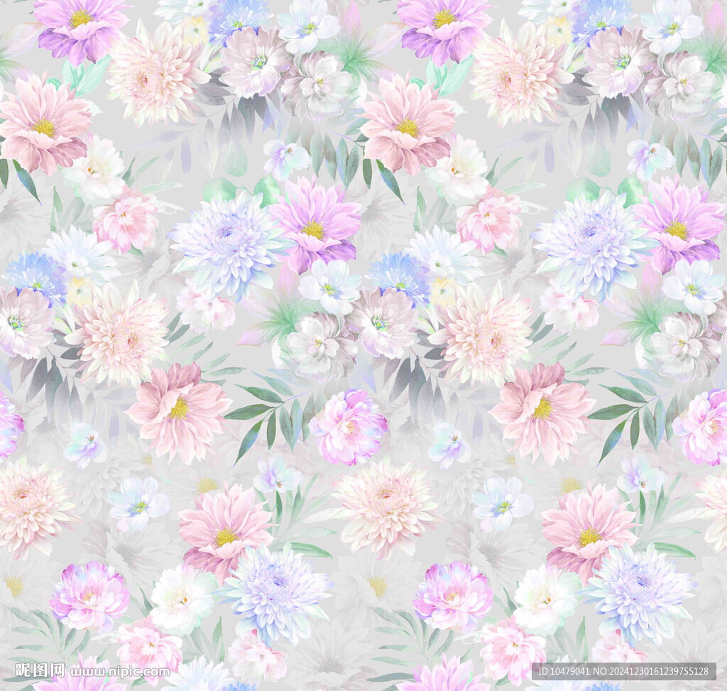 手绘花