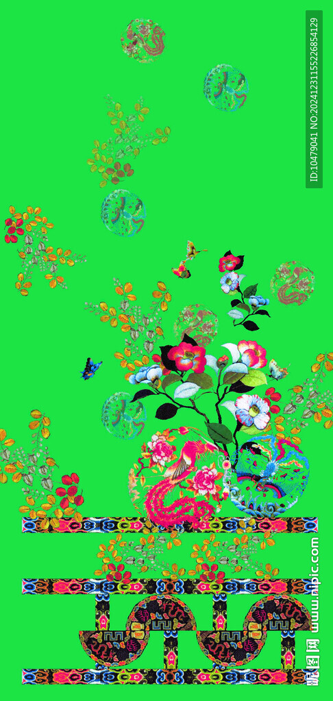 定位花