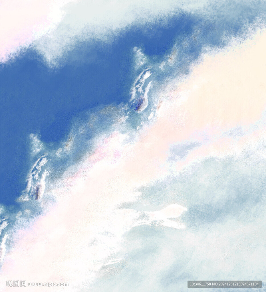 扎染天空