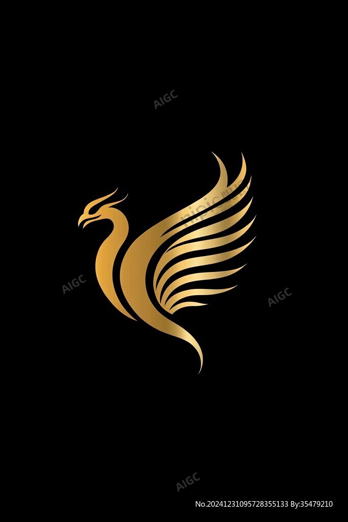 凤凰金色logo