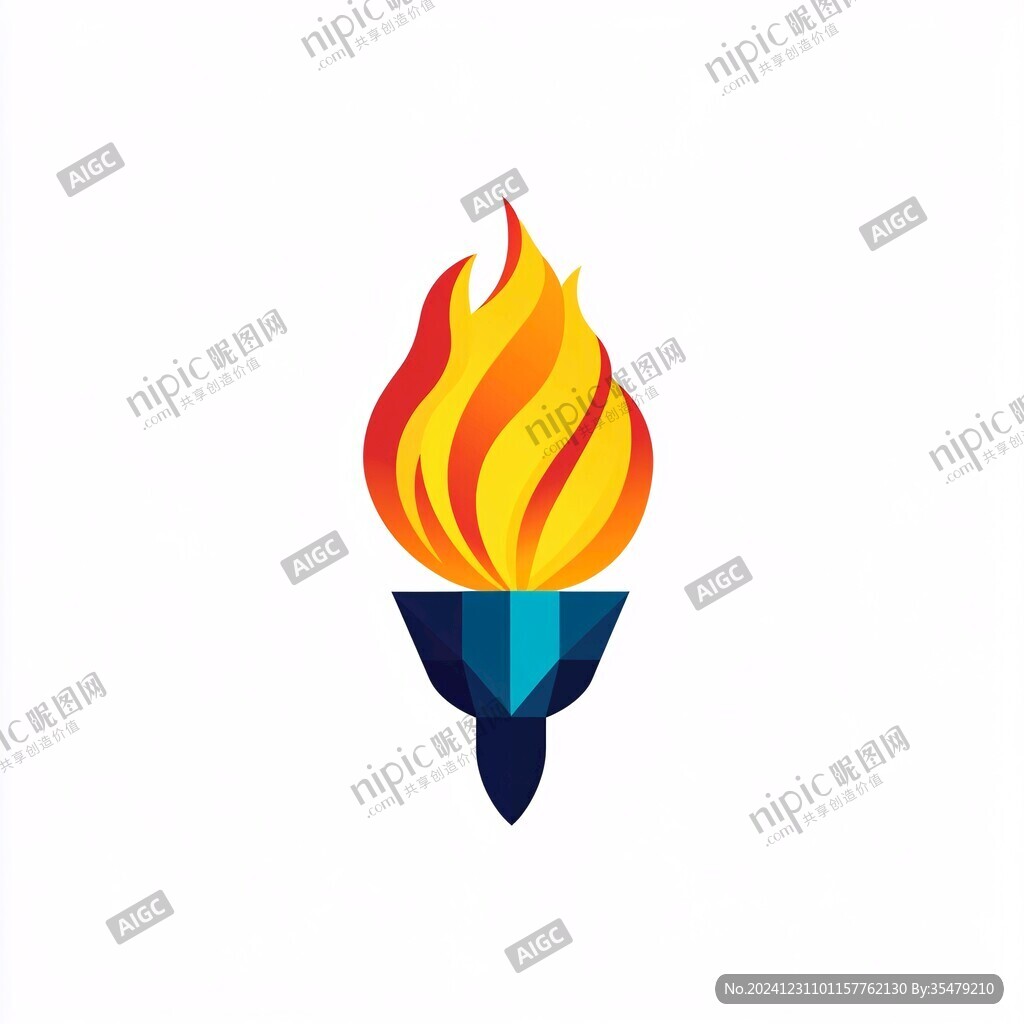 火炬标志设计