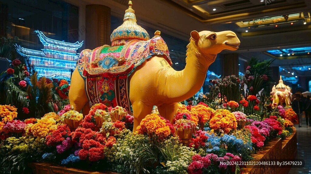 神驼迎宾