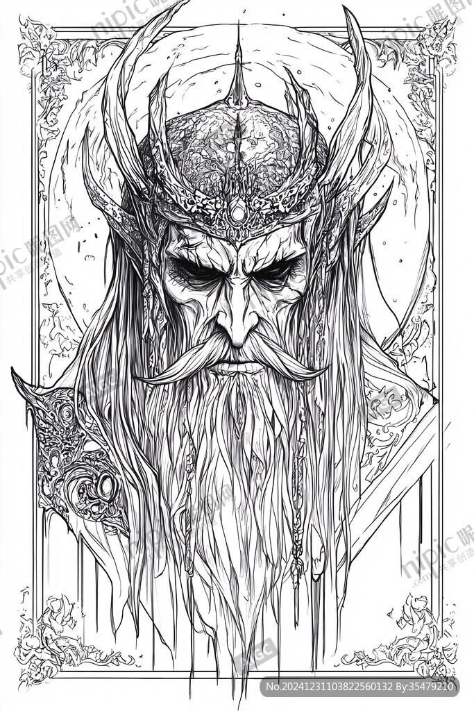 手绘牛魔王