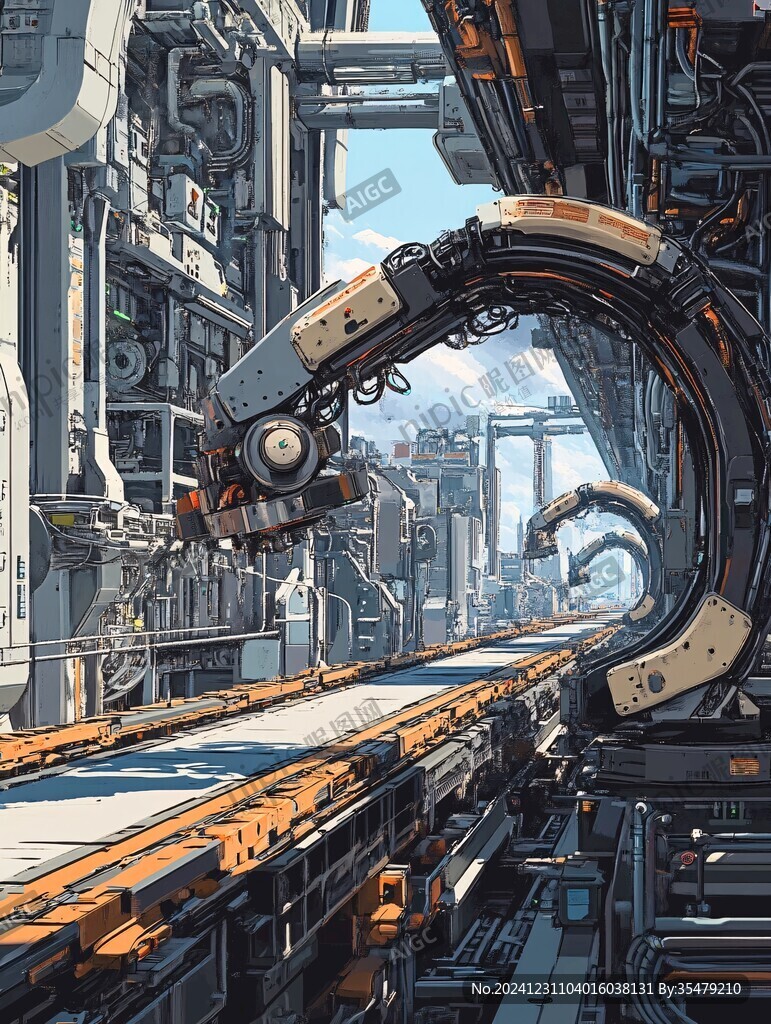 科幻题材插画