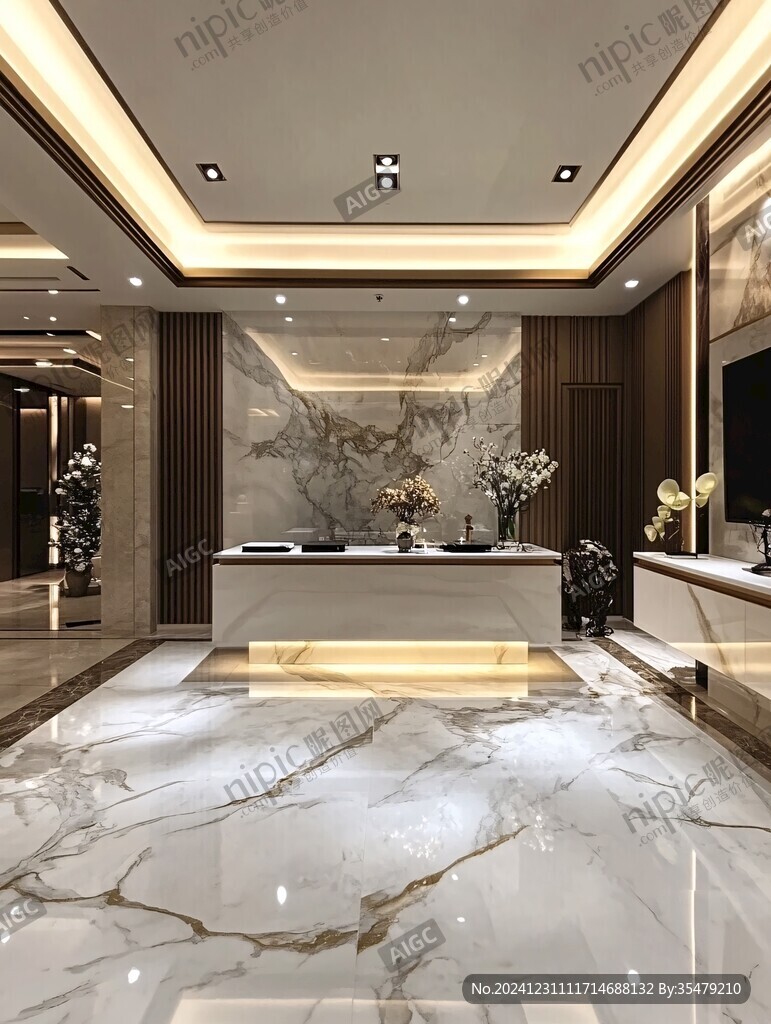 星级会所前台