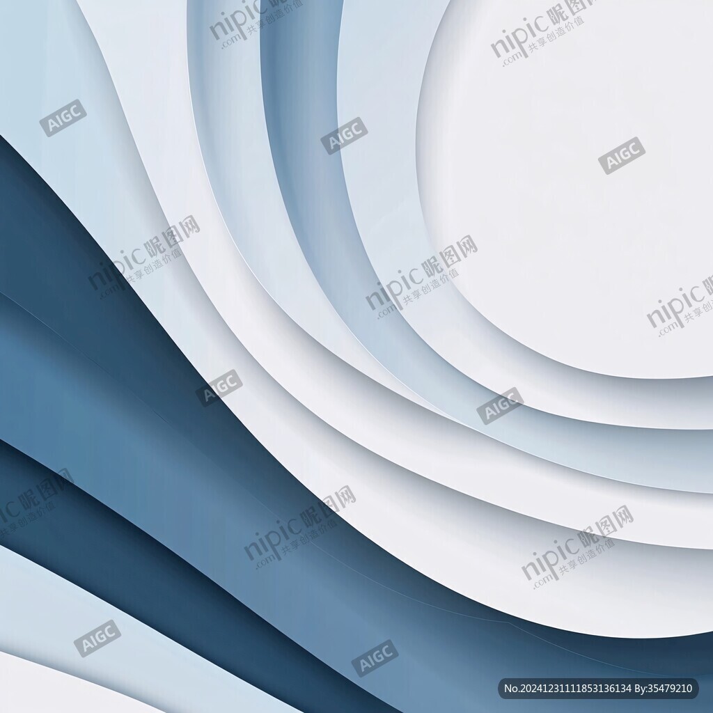 简洁大气拼色曲线纹理