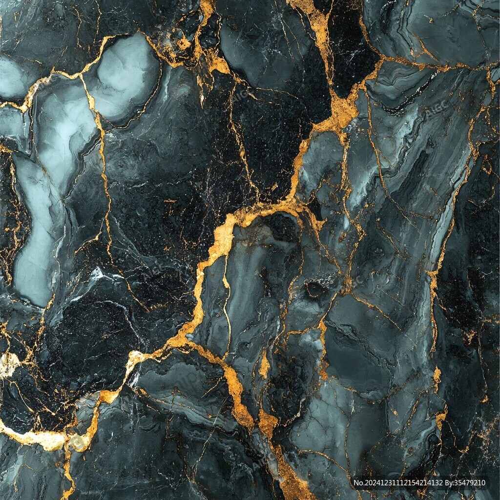 黄蓝相间大理石纹理