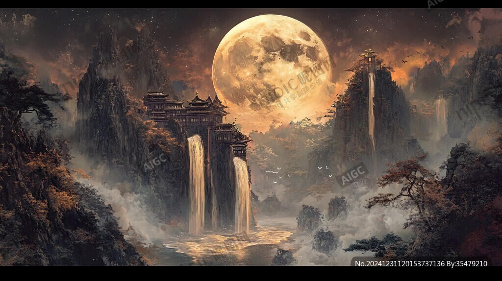 古风仙境天上宫阙