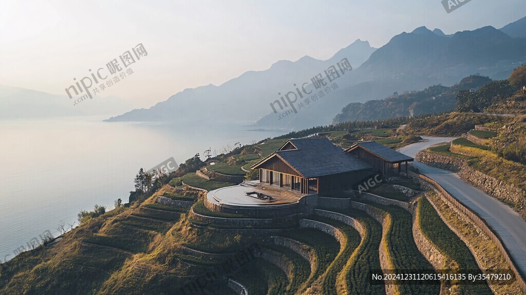 云上茶园实景