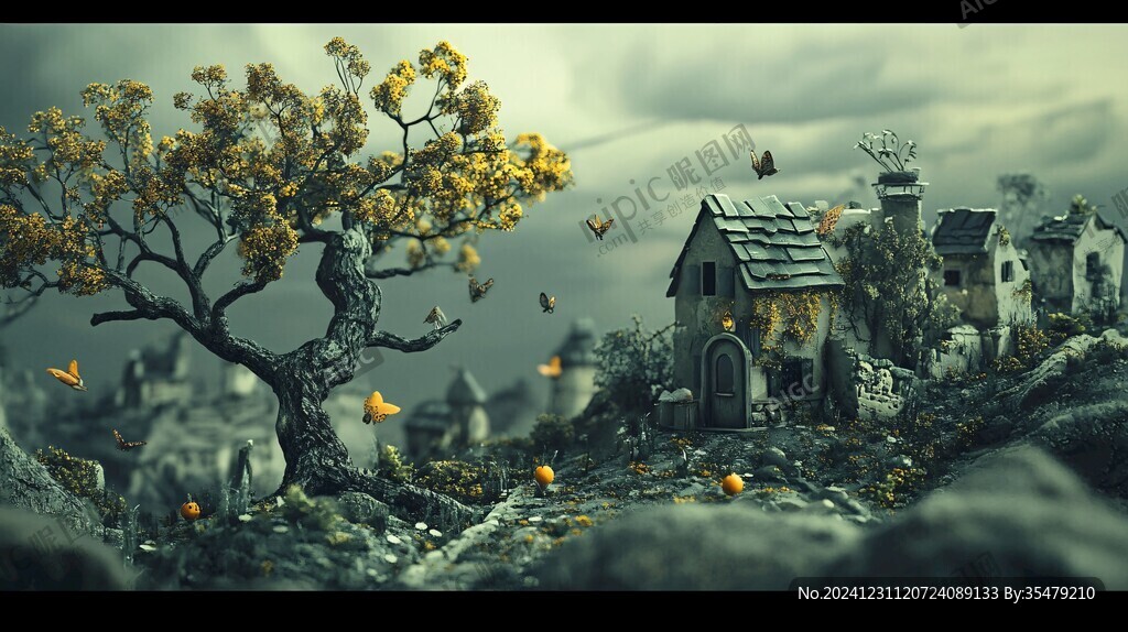 欧美小镇情景主题