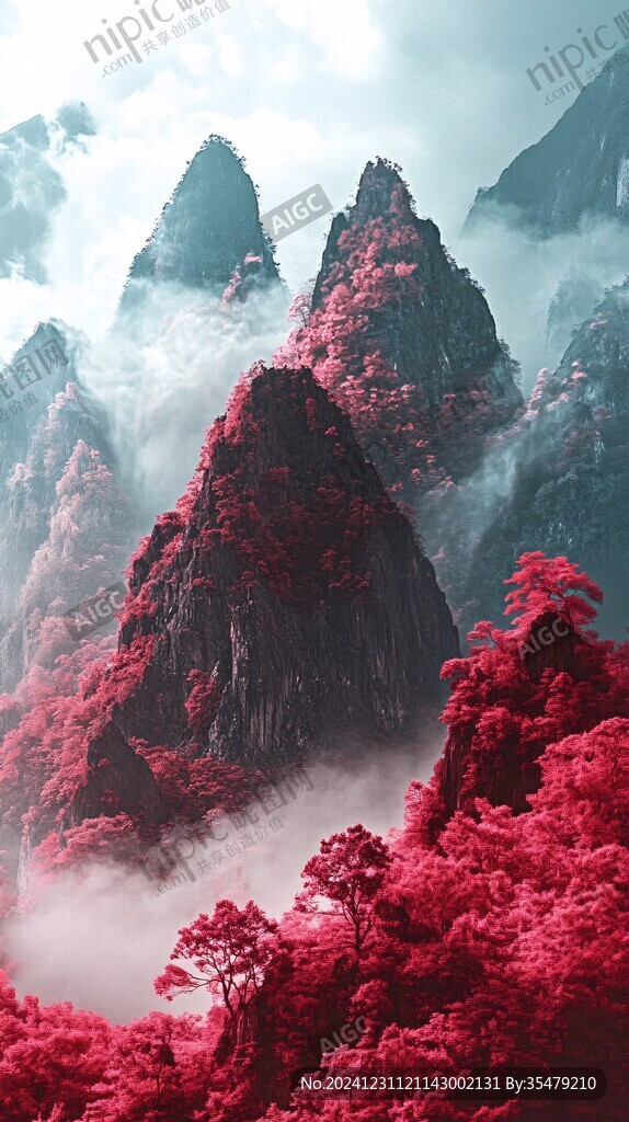 唯美奇幻大山