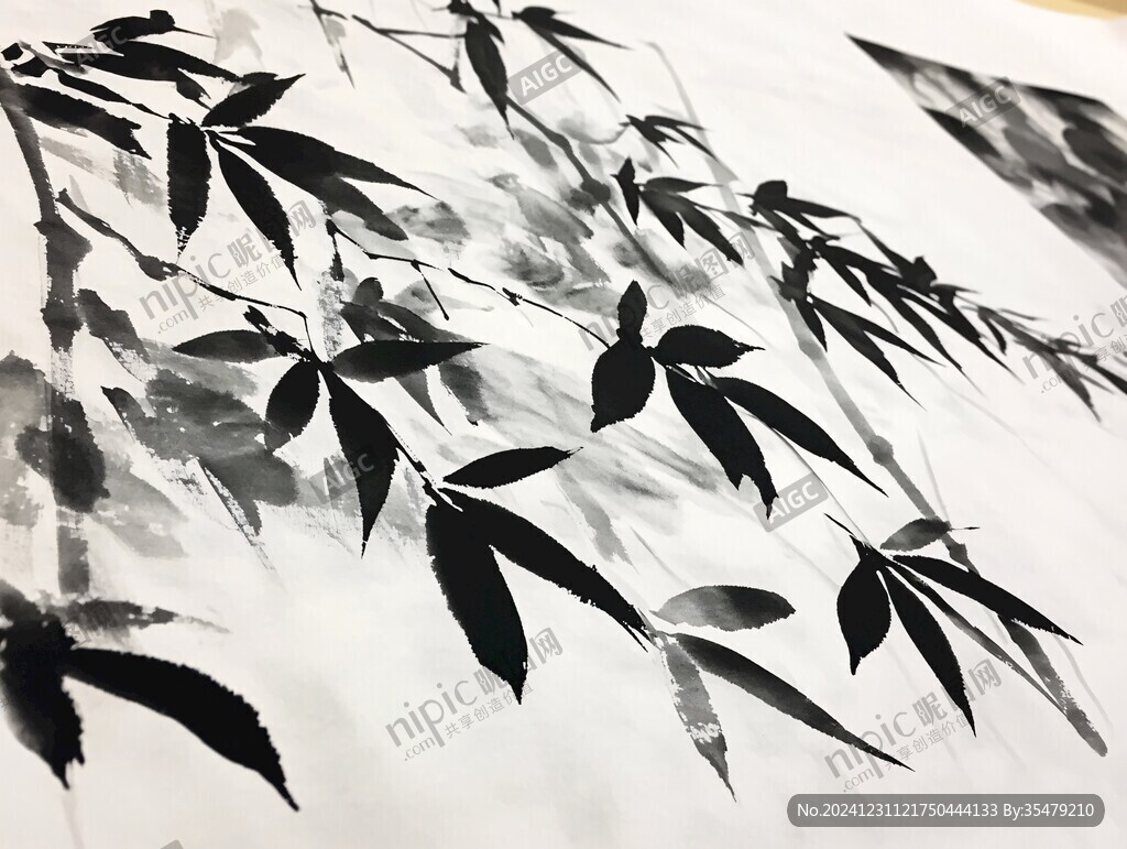 墨竹谱