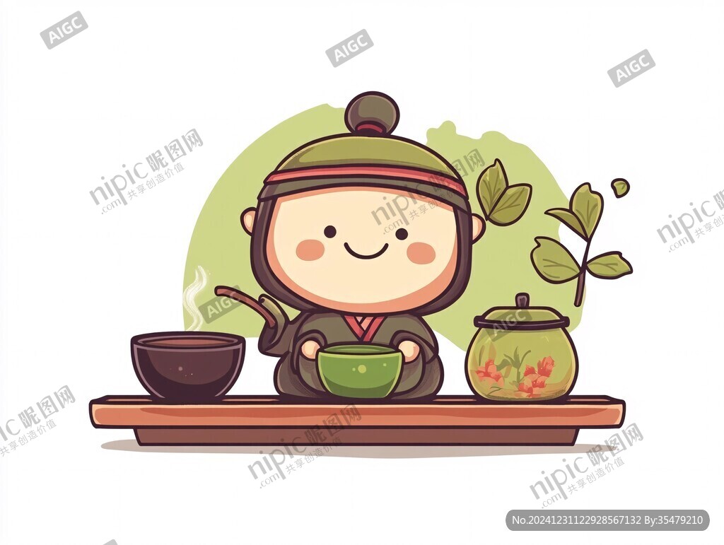 火锅店卡通吉祥物