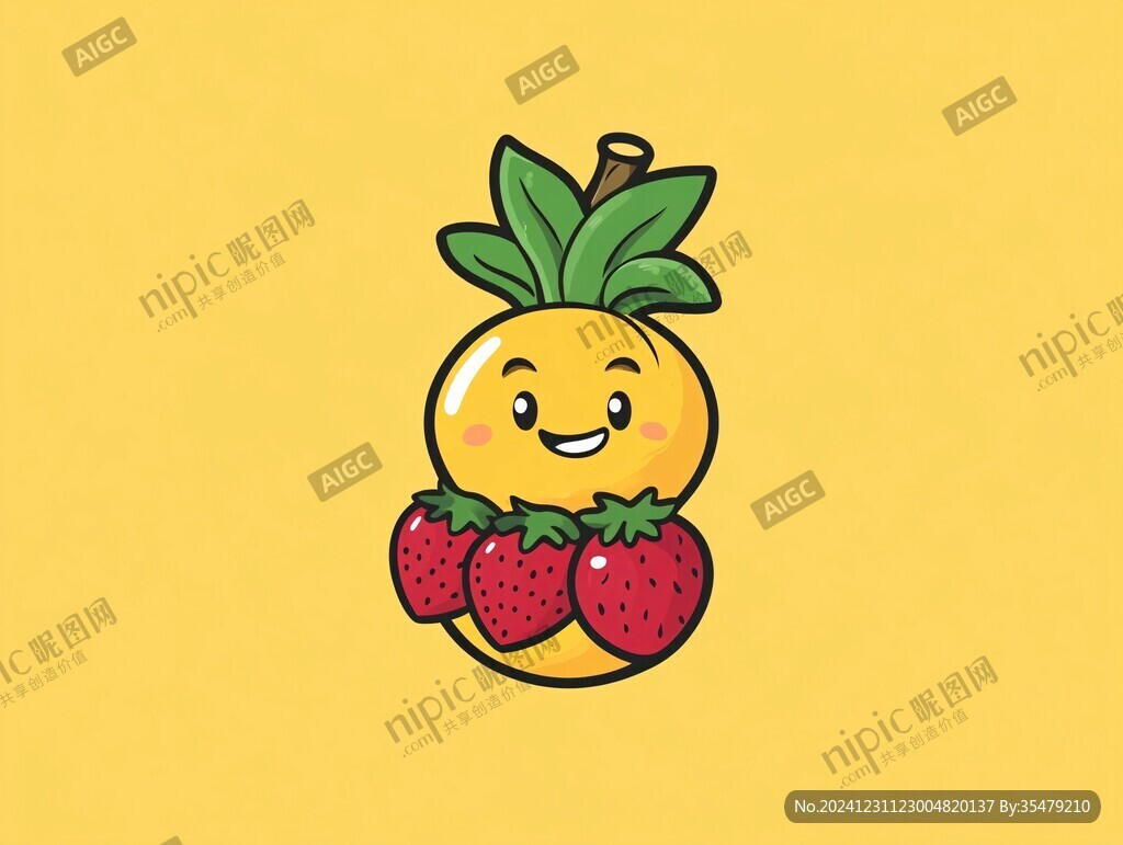 水果ip吉祥物设计